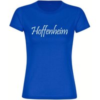 multifanshop T-Shirt Damen Hoffenheim - Schriftzug - Frauen von multifanshop