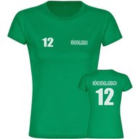 multifanshop T-Shirt Damen Mönchengladbach - Trikot 12 - Frauen von multifanshop