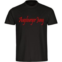 multifanshop T-Shirt Kinder Augsburg - Augsburger Jung - Boy Girl von multifanshop