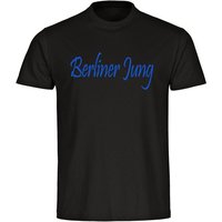 multifanshop T-Shirt Kinder Berlin blau - Berliner Jung - Boy Girl von multifanshop