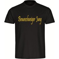 multifanshop T-Shirt Kinder Braunschweig - Braunschweiger Jung - Boy Girl von multifanshop