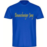 multifanshop T-Shirt Kinder Braunschweig - Braunschweiger Jung - Boy Girl von multifanshop