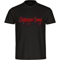 multifanshop T-Shirt Kinder Leipzig - Leipziger Jung - Boy Girl von multifanshop