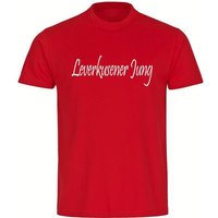 multifanshop T-Shirt Kinder Leverkusen - Leverkusener Jung - Boy Girl von multifanshop