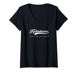 Damen Kellenhusen by muschelschubser Klamotten T-Shirt mit V-Ausschnitt von muschelschubser Klamotten