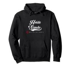 Hvide Sande by muschelschubser Klamotten Pullover Hoodie von muschelschubser Klamotten