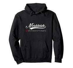 Norddeich by muschelschubser Klamotten Pullover Hoodie von muschelschubser Klamotten