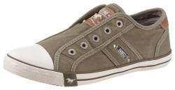 Große Größen: Slip-On Sneaker, khaki, Gr.38 von mustang shoes