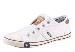 Große Größen: Slip-On Sneaker, weiß, Gr.37 von mustang shoes