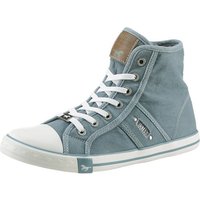 Mustang Shoes High-Top-Sneaker, Freizeitschuh Sneaker, High Top-Sneaker, Schnürschuh mit Label in der Laufsohle von mustang shoes