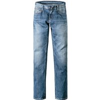 MUSTANG Herren Jeans blau Baumwoll-Stretch Slim Fit von mustang