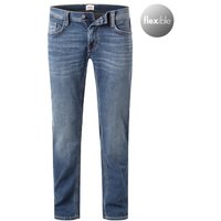 MUSTANG Herren Jeans blau Baumwoll-Stretch Slim Fit von mustang