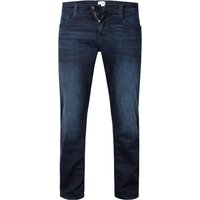 MUSTANG Herren Jeans blau Baumwoll-Stretch Straight Fit von mustang
