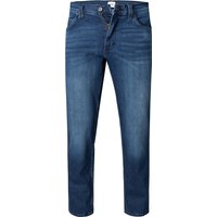 MUSTANG Herren Jeans blau Baumwoll-Stretch Straight Fit von mustang