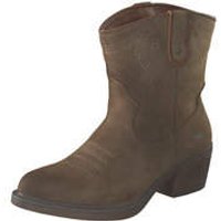 Mustang Cowboy Boots Damen braun von mustang