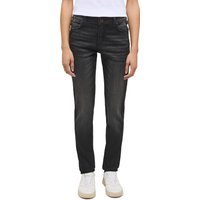 Mustang Damen Jeans CROSBY Relaxed Slim Fit - Schwarz - Black Denim von mustang