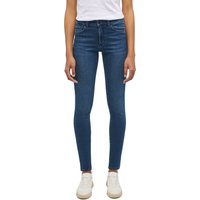 Mustang Damen Jeans SHELBY Skinny Fit - Blau - Blue Denim von mustang