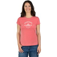 Mustang Damen T-Shirt Slim Fit S M L XL XXL von mustang