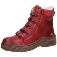 Mustang Stiefelette Damen rot|rot|rot|rot|rot von mustang