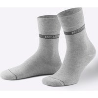 Witt Weiden Herren Herren-Socken grau-sortiert von mustang