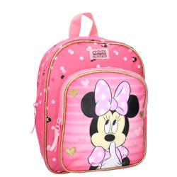 mybagstory - Rucksack – Minnie Mouse - Kind - Schule - Vorschule - Kindertagesstätte - Grundschule - Mädchen-Schulranzen - Größe 31 cm - Verstellbare Träger - Geschenkidee von mybagstory