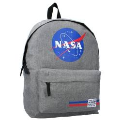 mybagstory - Rucksack - Nasa - Kind - Schule - Grundschule - Krippe - Jungen Schulranzen - Größe 43 cm - Verstellbare Träger, Schwarz, S, Schwarz , S von mybagstory