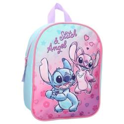 mybagstory - Rucksack - Stitch - Blau - Kinder - Schule - Kindergarten - Kindergarten - Kindergarten - Kindergarten - Schulranzen Mädchen - Größe 29 cm - verstellbare Träger - Geschenkidee, blau, 29 von mybagstory