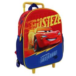 mybagstory - Trolley – Cars – Rot – Kinder – Schule – Kindergarten – Grundschule – Schulranzen für Jungen – Größe 30,5 cm – verstellbare Träger – Rollen – Geschenkidee, Rosa, 30,5 cm, Klassisch von mybagstory