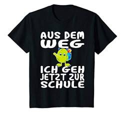 Kinder Schulanfang Spruch Monster Jungen Schule Geschenkidee T-Shirt von mybliss- Kinder Schulanfang Schule Geschenkideen