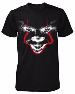 Clown says Hello T-Shirt Horror Pennywise Clown Film Movie Dead Freddy Jason von mycultshirt