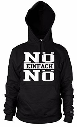 Nö Einfach Nö Kapuzen-Sweatshirt Hoodie Pullover Sprüche Pubertät Teen Teeny Top von mycultshirt