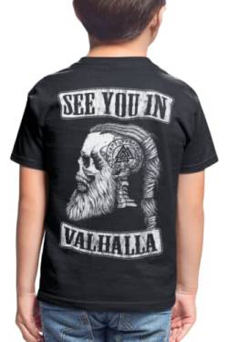 See You in Valhalla t Shirt Kinder | Thor | Vikings Tshirt | Ragnar |Jungs Mädchen | Walhalla | Wodan | Wikinger | Kids T-Shirt von mycultshirt