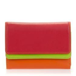 mywalit Double Flap Wallet Geldbörse Leder 13 cm von mywalit