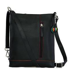 mywalit Unisex-Erwachsene Across Body Stofftasche, Schwarz/Pace von mywalit