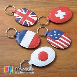 mywalit Unisex Flag Keyring Reisezubehör-Brieftasche, 424 von mywalit