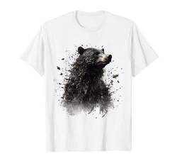 Bär - Tier Kunst Waldtiere Bär T-Shirt von @n!mal