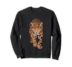 Leopard Tiermotiv Kinder Zoo Tiere Leopard Sweatshirt von @n!mal