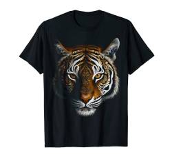 Tiger Mandala - Tier Kunst Zoo Motiv Tiger T-Shirt von @n!mal