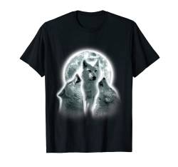 Wolf Tiere Heulen Mond Druck Tierliebhaber Wolf T-Shirt von @n!mal