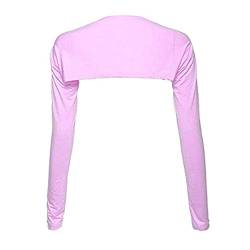 nadamuSun Bolero Achselzucken Anti-UV Golf Cooling Schal Armmanschette Sonnenschutz Atmungsaktiv & Bequem für Frauen Golf & Outdoor Sport (Pink) von nadamuSun