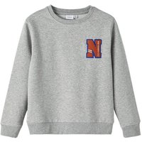 Name It Sweatshirt NKMREKIM LS SWEAT BRU mit Bio-Baumwolle von name it