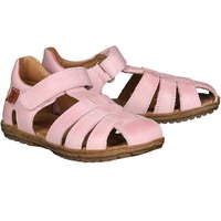 Leder-Sandalen SEE mit Zehenschutz in rosa von naturino