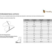 naturling Herren Filz Pantoffel Hausschuh (mit echter) Ledersohle von naturling