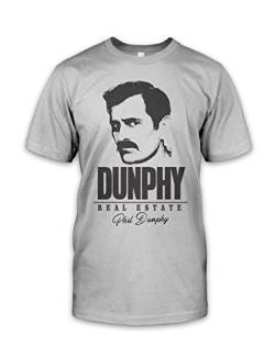 net-shirts Phil Dunphy All Over T-Shirt Phil Dunphy T-Shirt Inspired by Modern Family, Größe M, Graumeliert von net-shirts