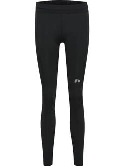 Newline Damen Sporthose schwarz/Silbergrau S von newline