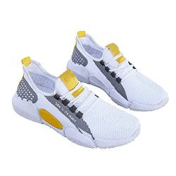newrong Casual Sneakers Herren Schuhe Mesh Schuhe, Bildfarbe 3, 39 1/3 EU von newrong