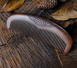Männer und Frauen Haushalt Dense Tooth Comb Static Comb Long Hair Massage Ancient Pfirsichkamm 1St (Color : 16CM) von nezih