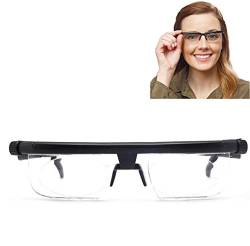 nicekool Einstellbarer Fokus Lesebrille -6D Bis + 3D Dioptrien Variable Objektivkorrekturbrillen Computer Lesen Driving Unisex-Brillen von nicekool