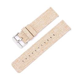 Gewebtes Nylon-Uhrenarmband 12mm - 22mm Canvas Uhrenarmband Herren Damen Ersatz-Uhrenarmband, 12mm von nihngvjm