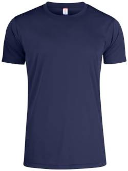 Atmungsaktives Herren T-Shirt für Fitness, Sport u. Freizeit, UV50 Sonnenschutz, 100% Polyester, Männer Sportshirt aus umweltfreundlichem Spin-Dye-Stoff, versch. Farben, Größen XS-3XL von noTrash2003